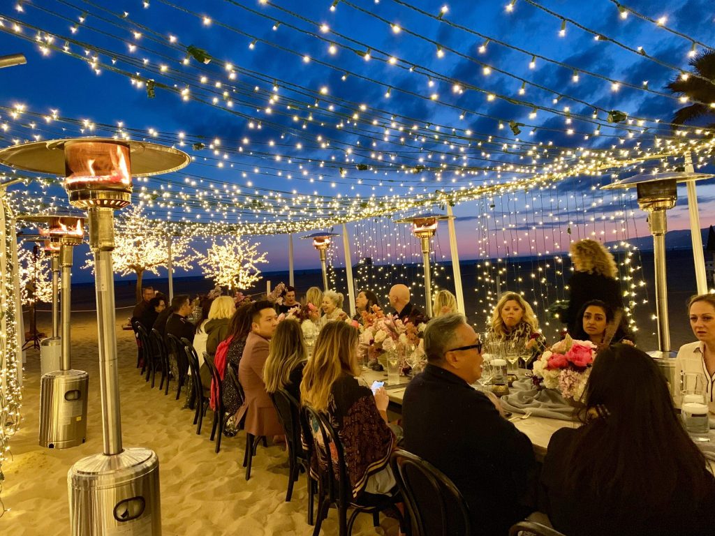 Outdoor Bistro Lighting Service