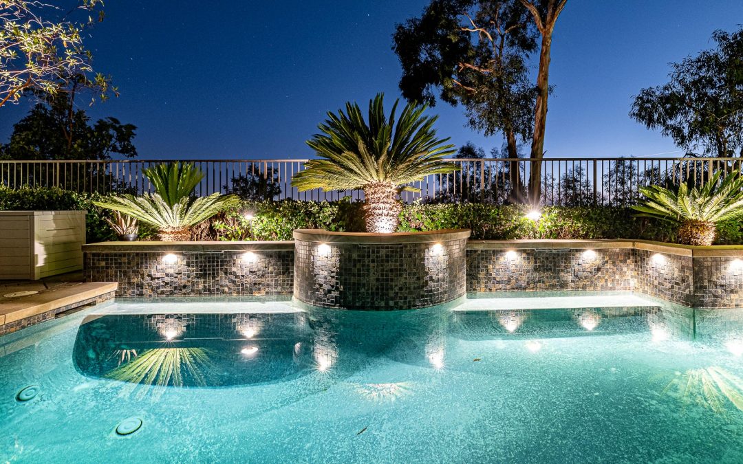 Anaheim CA Pool Landscape Lighting
