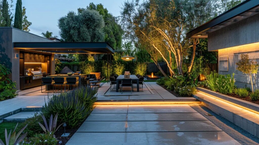 outdoor lighting contractors