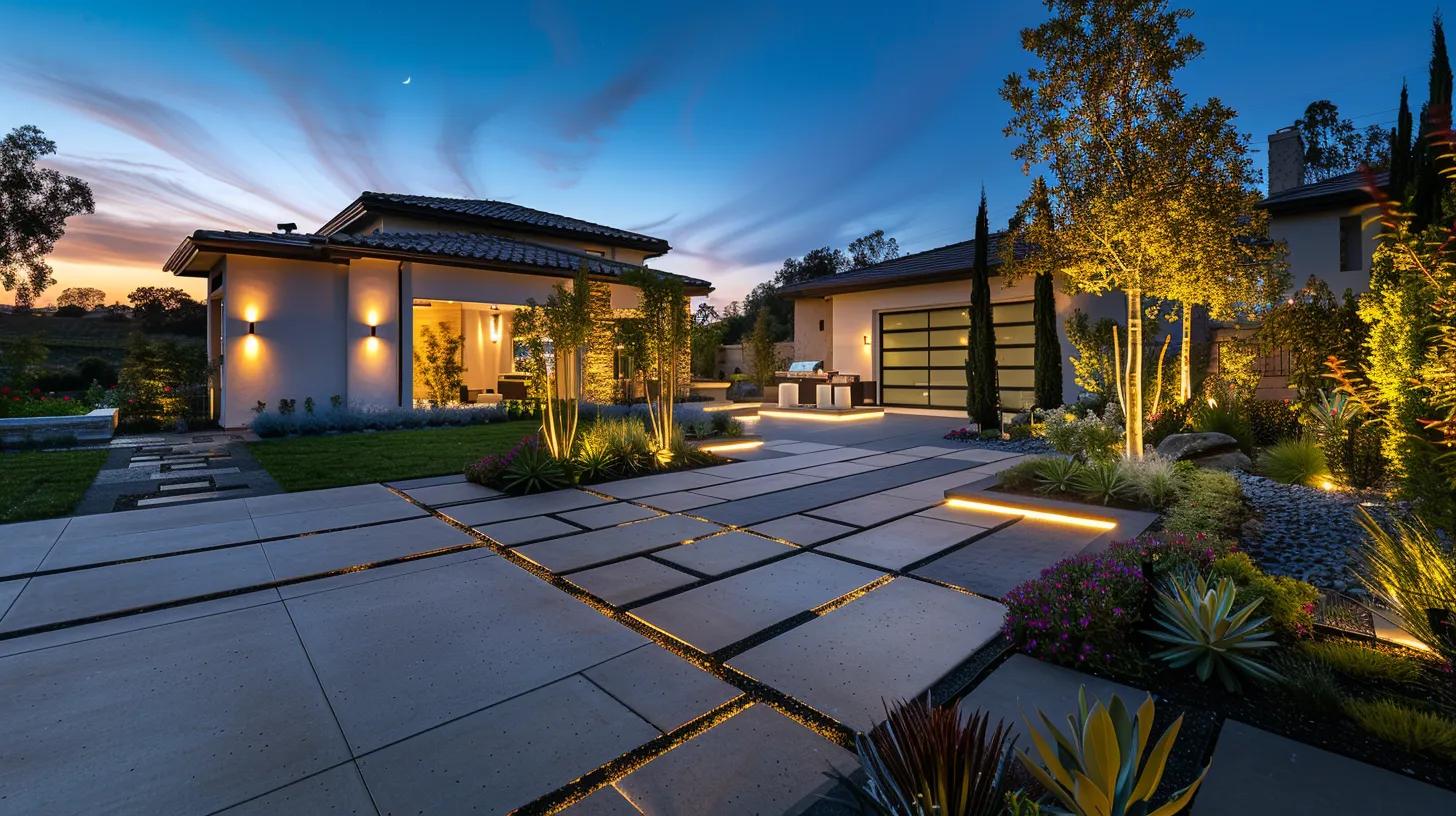 Read more about the article Luxury Residential Landscape Lighting Design: Elevate Your Home’s Nighttime Elegance