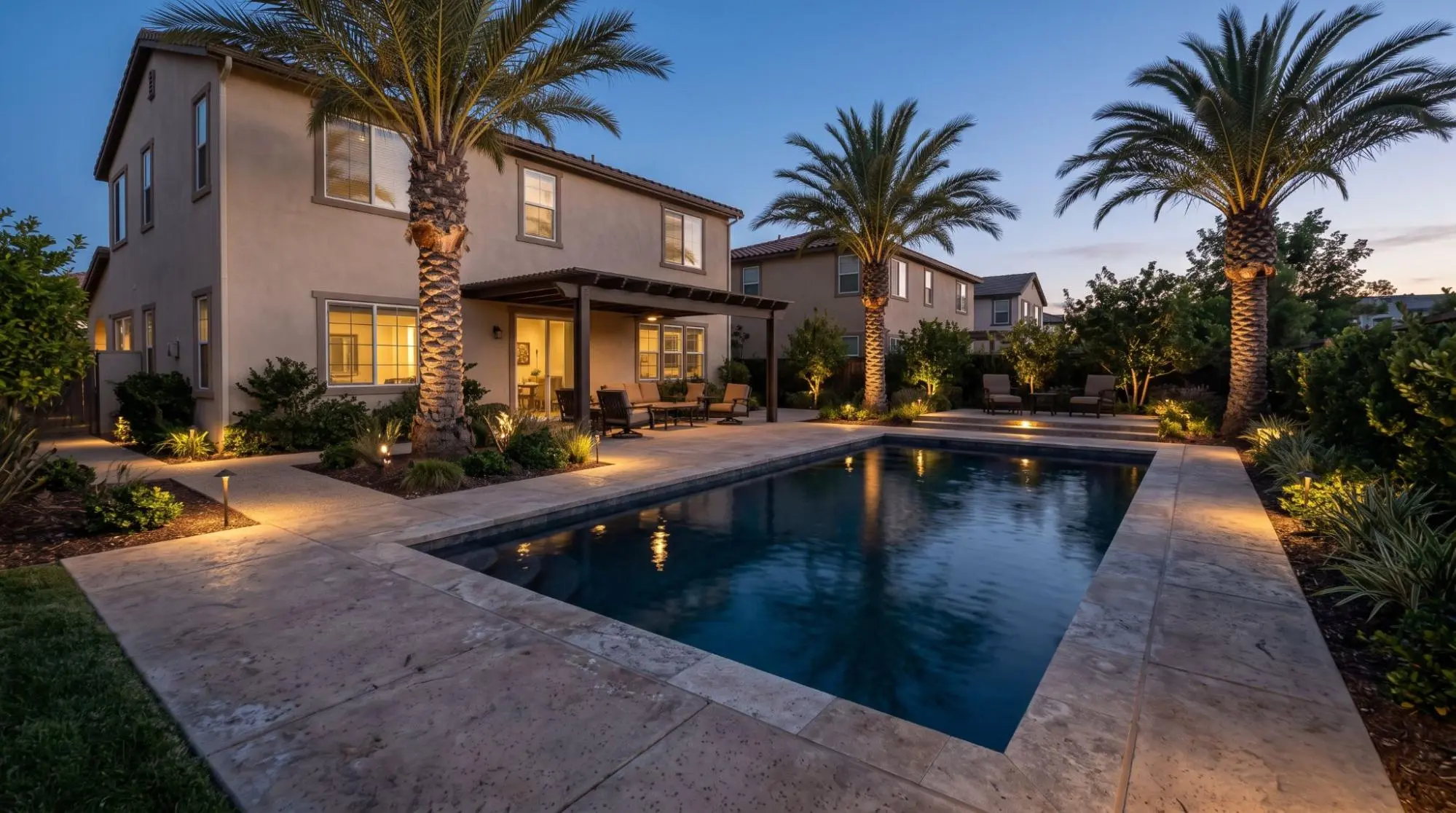 Read more about the article Pool and Patio Lighting in Orange County: Get More Nights Out of Your Backyard