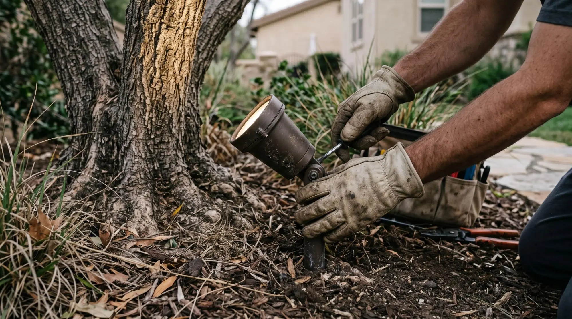Read more about the article Landscape Lighting Maintenance in Orange County: Small Fixes That Keep Your Yard Looking Its Best